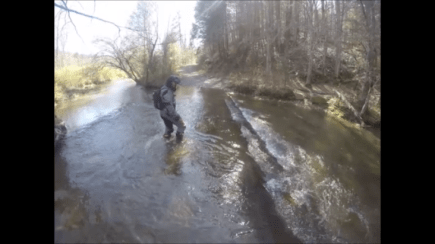 Day 1 - 4th River Sammy Looking for Best Path